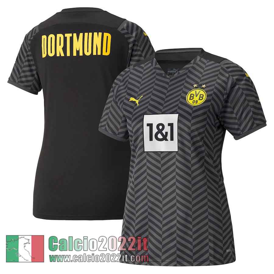 Seconda Borussia Dortmund Maglia Calcio Donna 2021 2022