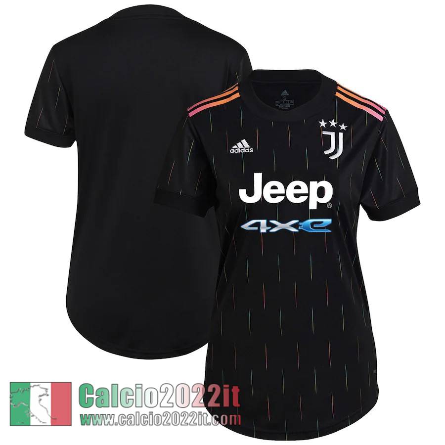 Seconda Juventus Maglia Calcio Donna 2021 2022