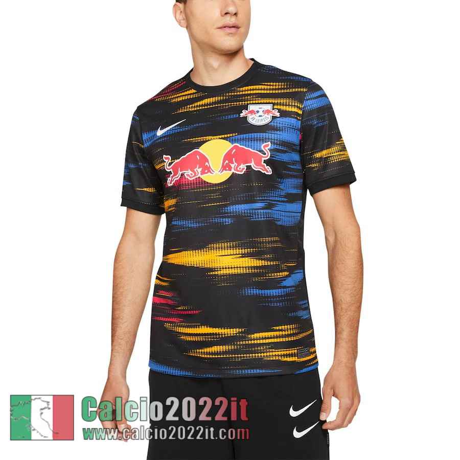 Seconda Red Bull Leipzig Maglia Calcio Uomo 2021 2022