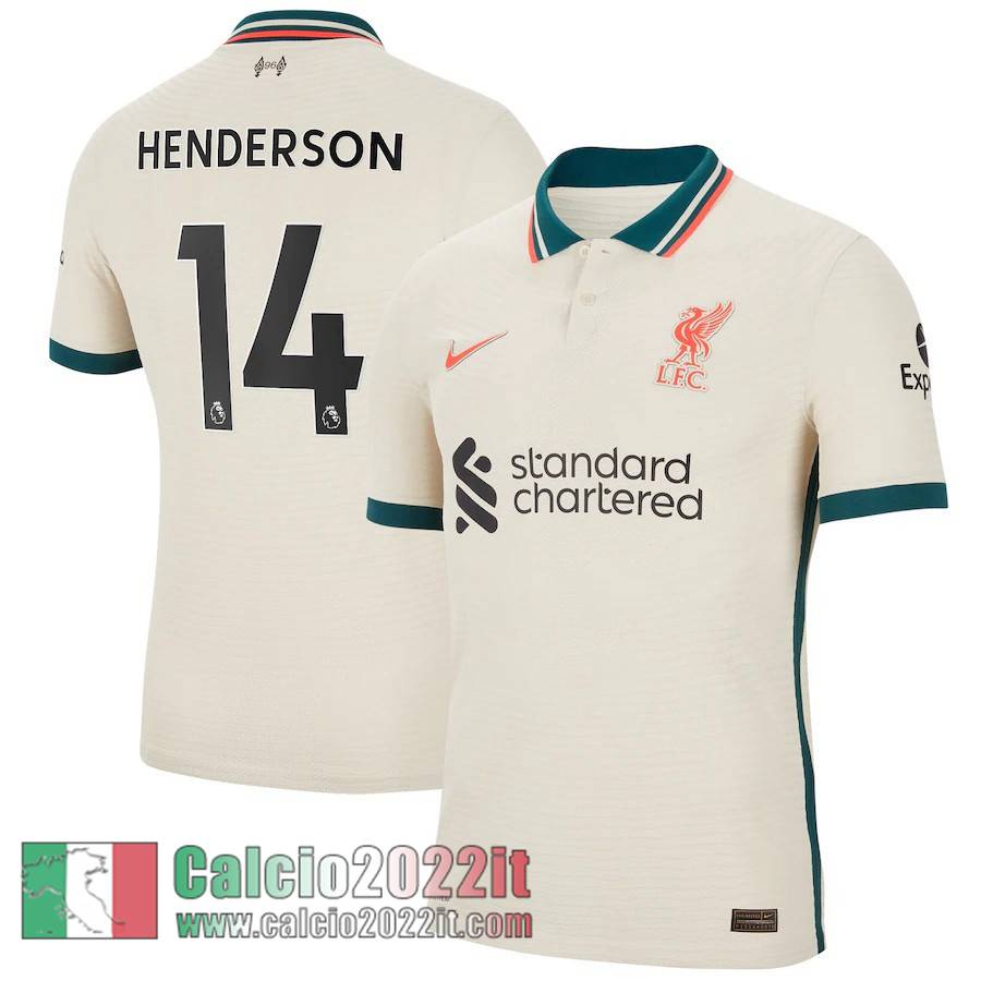 Seconda Liverpool Maglia Calcio Uomo # M.Salah 11 2021 2022