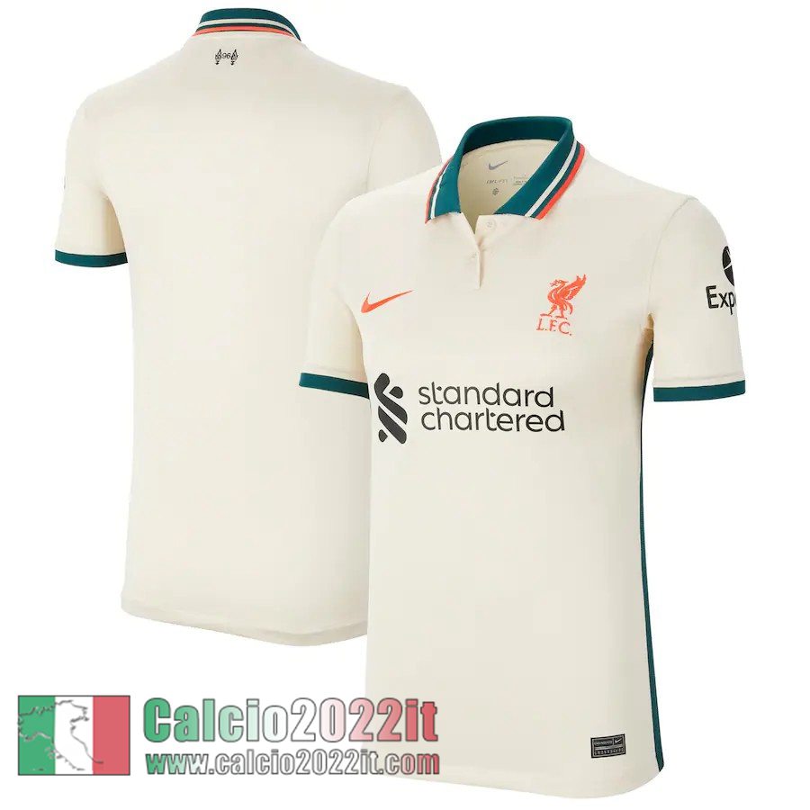 Seconda Liverpool Maglia Calcio Donna 2021 2022