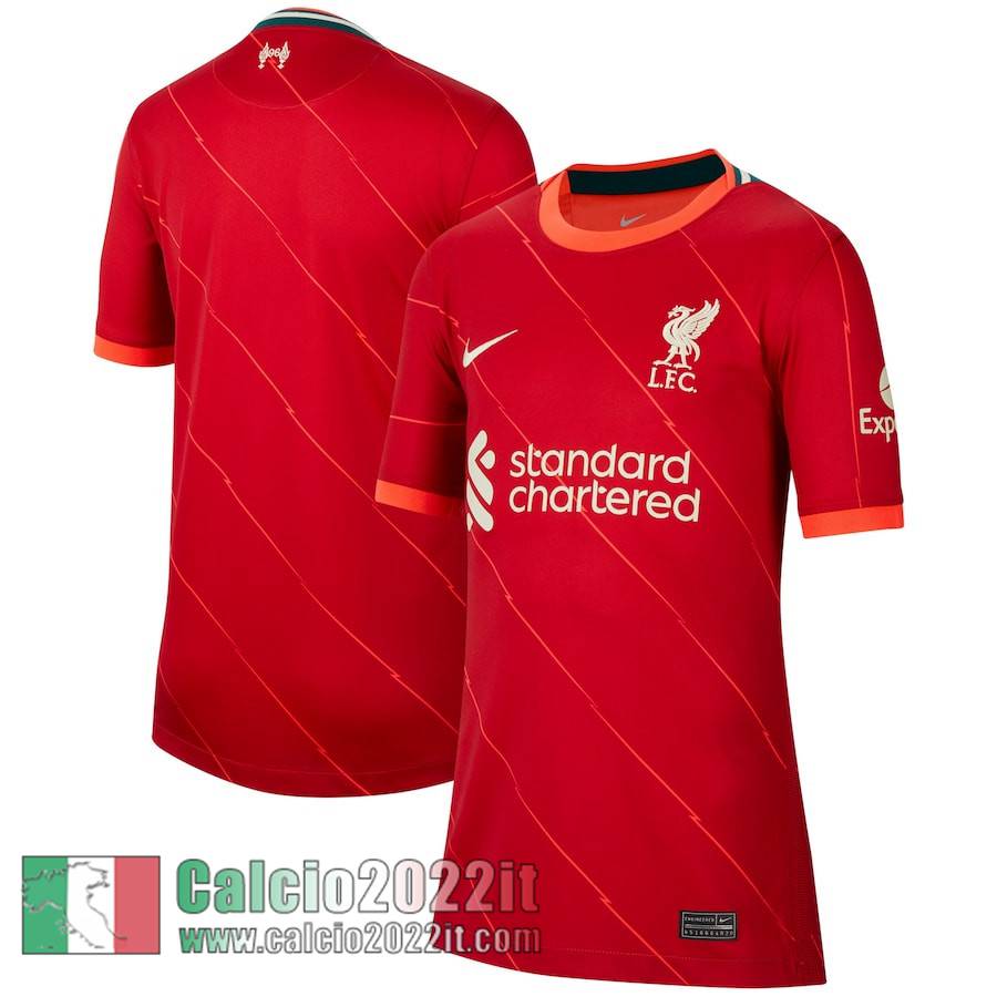 Prima Liverpool Maglia Calcio Donna 2021 2022