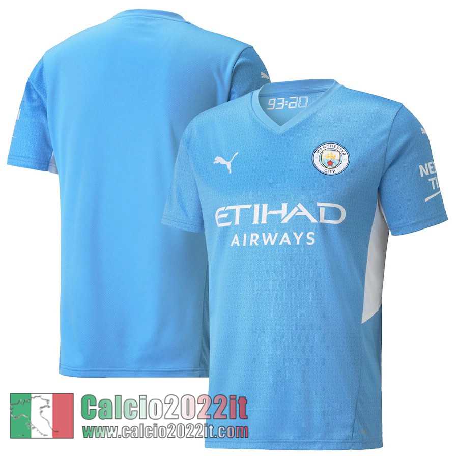 Prima Manchester City Maglia Calcio Uomo 2021 2022