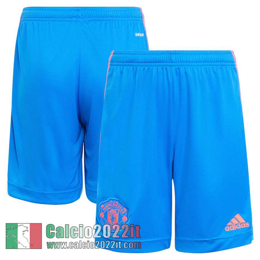 Seconda Manchester United Pantaloncini Calcio Uomo 2021 2022 DK39