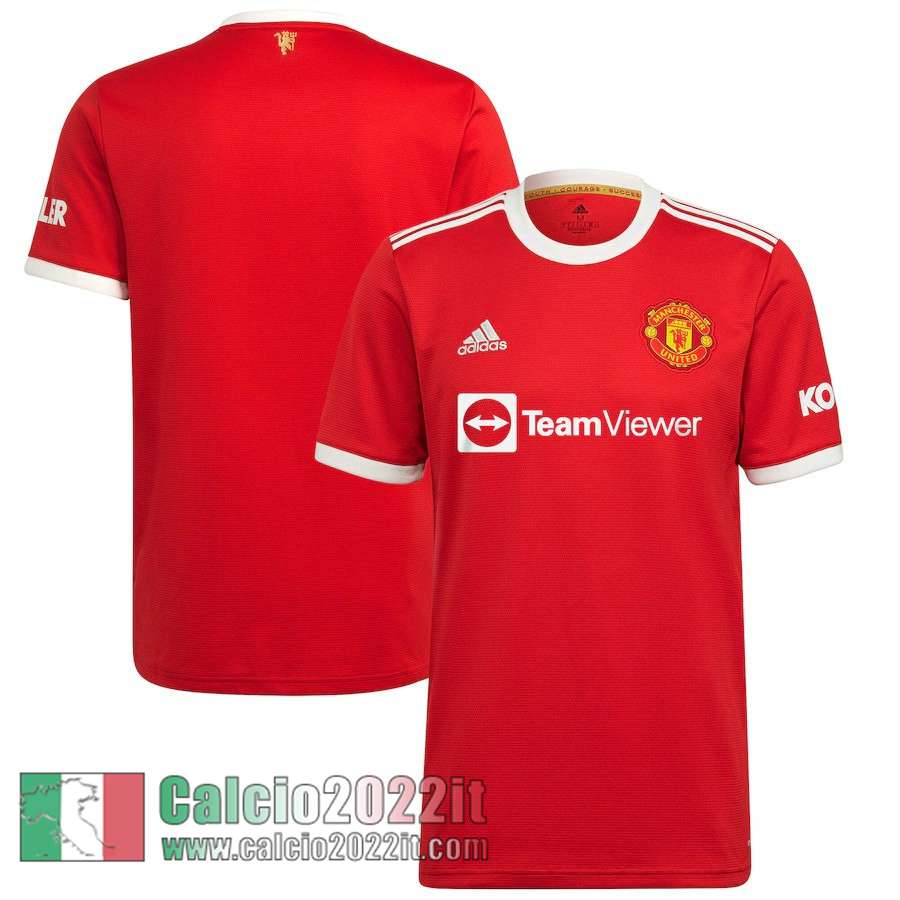 Prima Manchester United Maglia Calcio Uomo 2021 2022