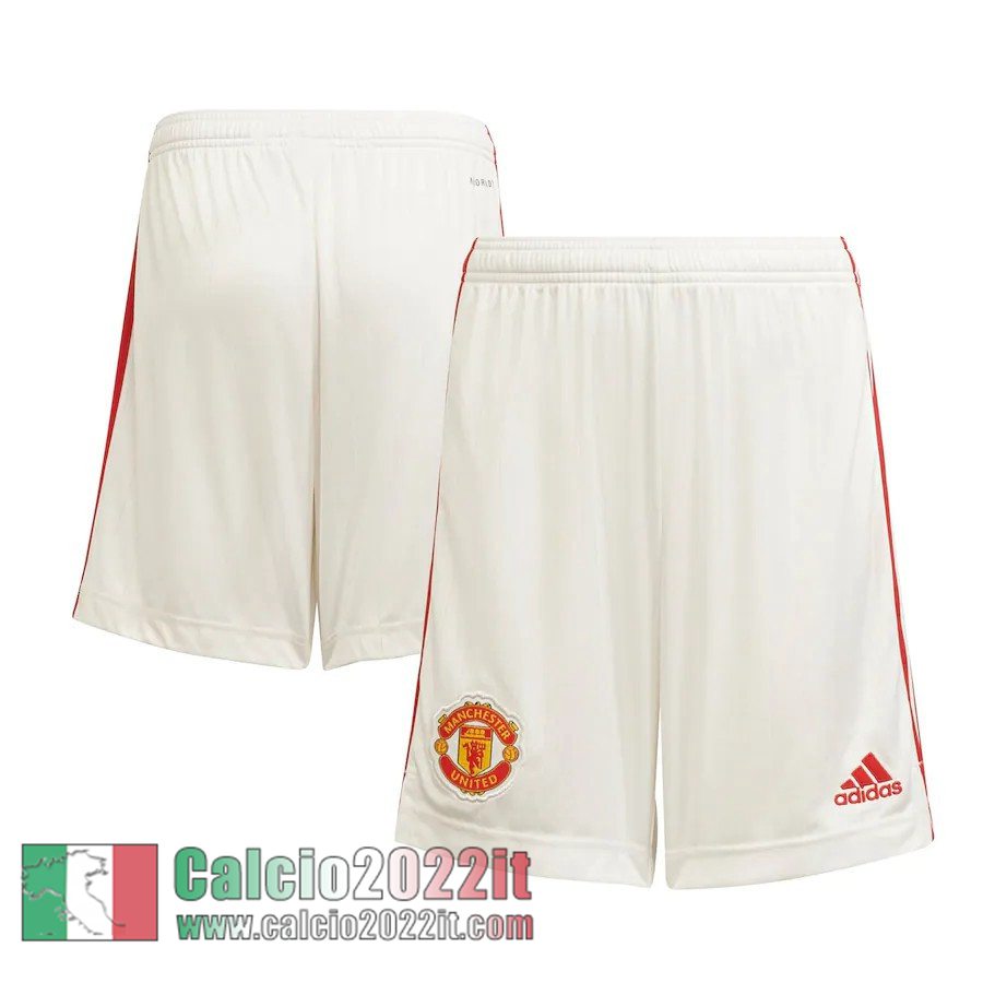 Prima Manchester United Pantaloncini Calcio Uomo 2021 2022 DK38