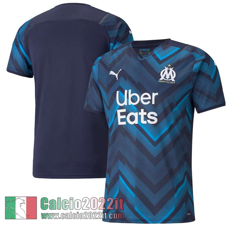 Seconda Olympique Marsiglia Maglia Calcio Uomo 2021 2022