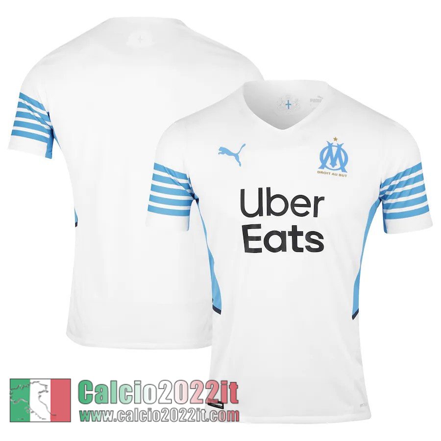 Prima Olympique Marsiglia Maglia Calcio Uomo 2021 2022