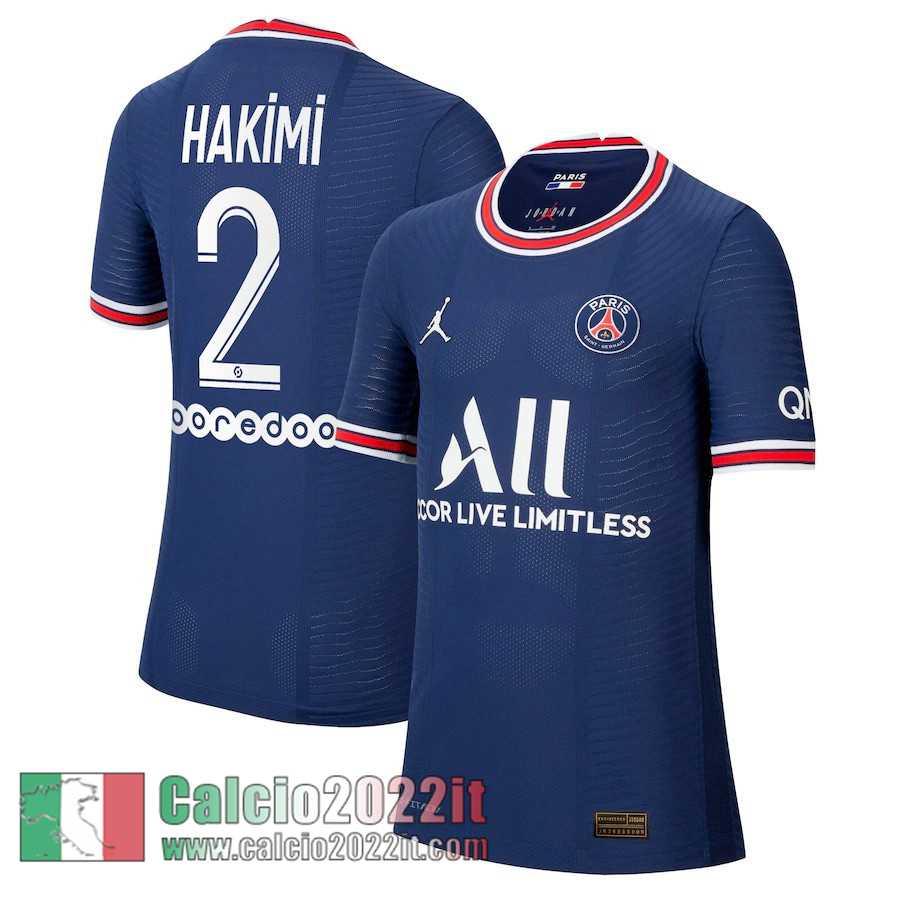 Prima PSG Maglia Calcio Uomo # Hakimi 2 2021 2022