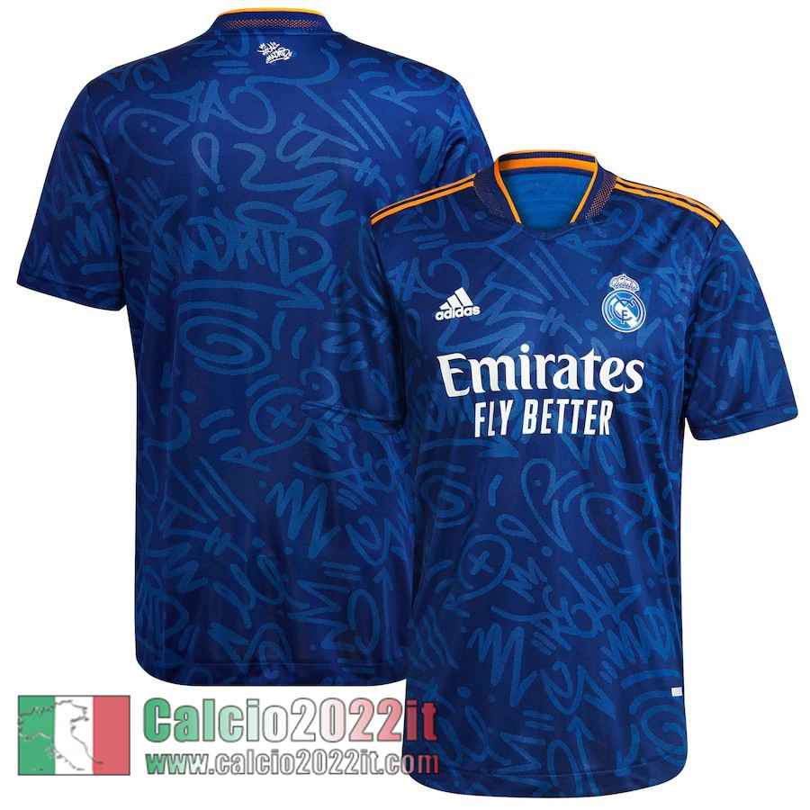 Seconda Real Madrid Maglia Calcio Uomo 2021 2022