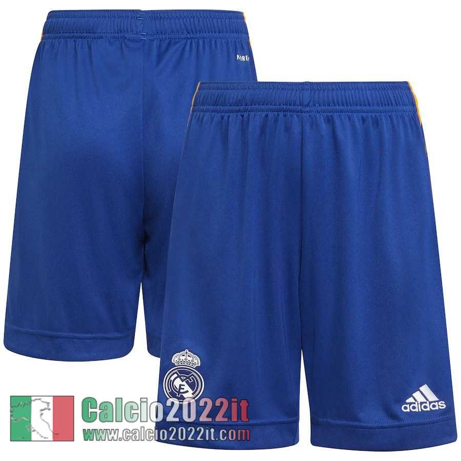 Seconda Real Madrid Pantaloncini Calcio Uomo 2021 2022 DK43