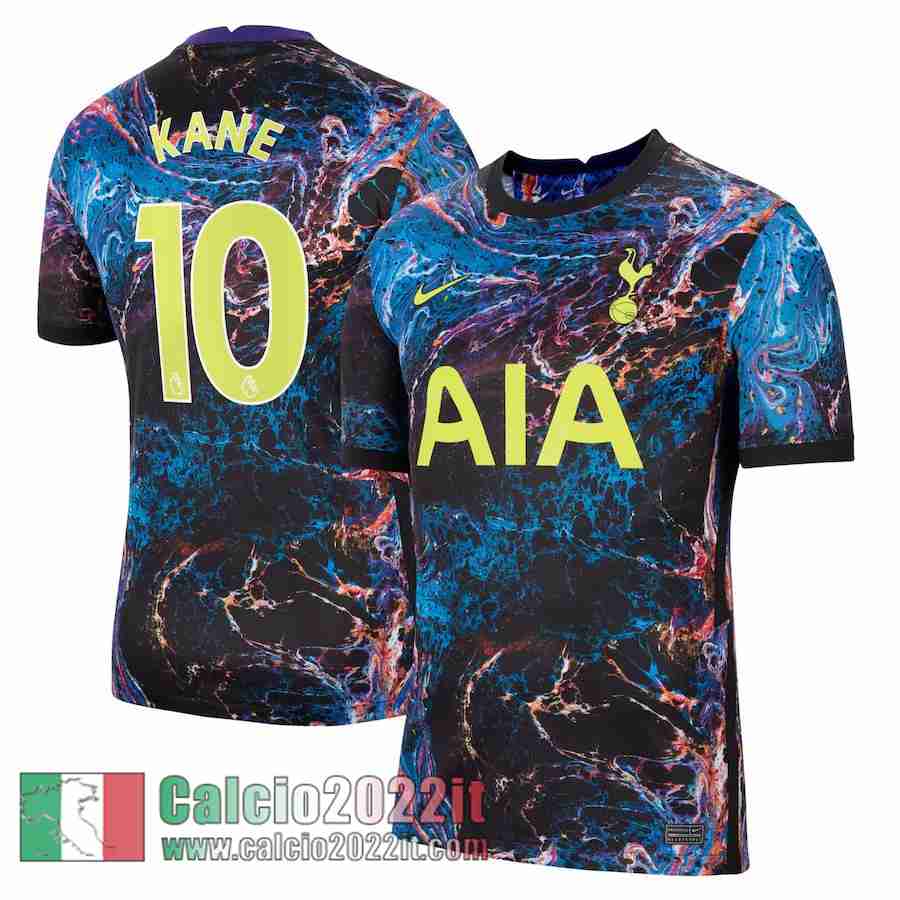 Seconda Tottenham Hotspur Maglia Calcio Uomo # Kane 10 2021 2022