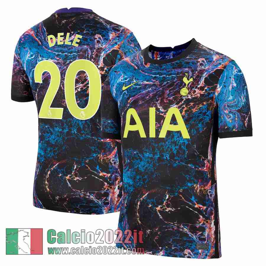 Seconda Tottenham Hotspur Maglia Calcio Uomo # Dele 20 2021 2022