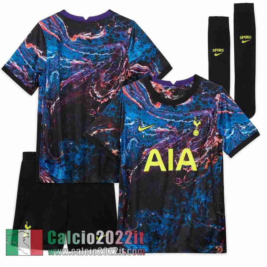 Seconda Tottenham Hotspur Maglia Calcio Bambini 2021 2022