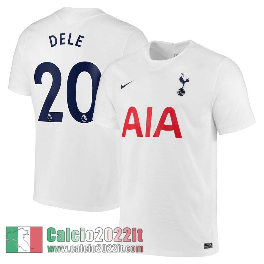 Prima Tottenham Hotspur Maglia Calcio Uomo # Dele 20 2021 2022