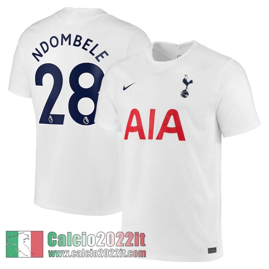 Prima Tottenham Hotspur Maglia Calcio Uomo # Ndombele 28 2021 2022