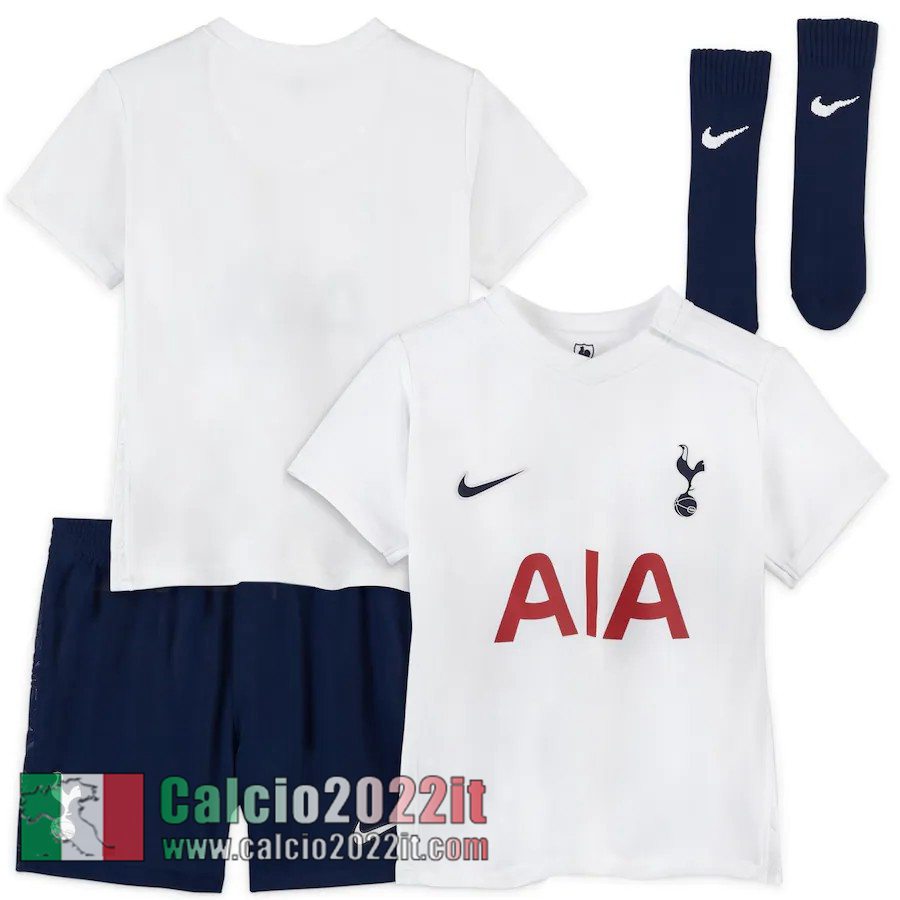 Prima Tottenham Hotspur Maglia Calcio Bambini 2021 2022