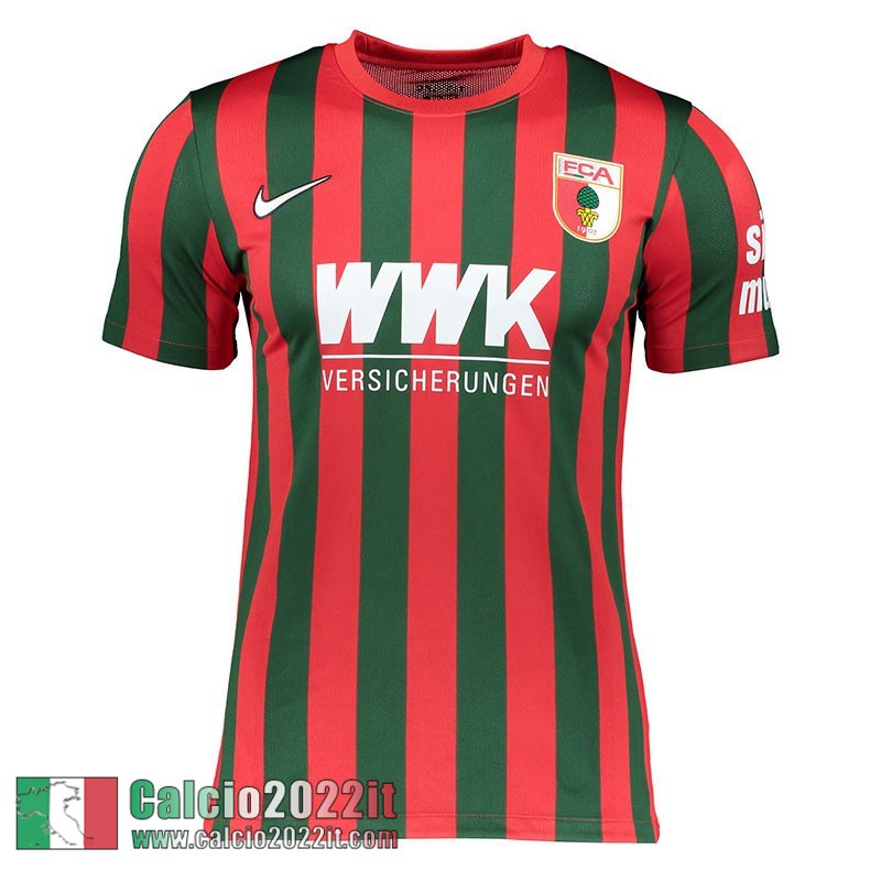 Prima Augsburg Maglia Calcio Uomo 2021 2022