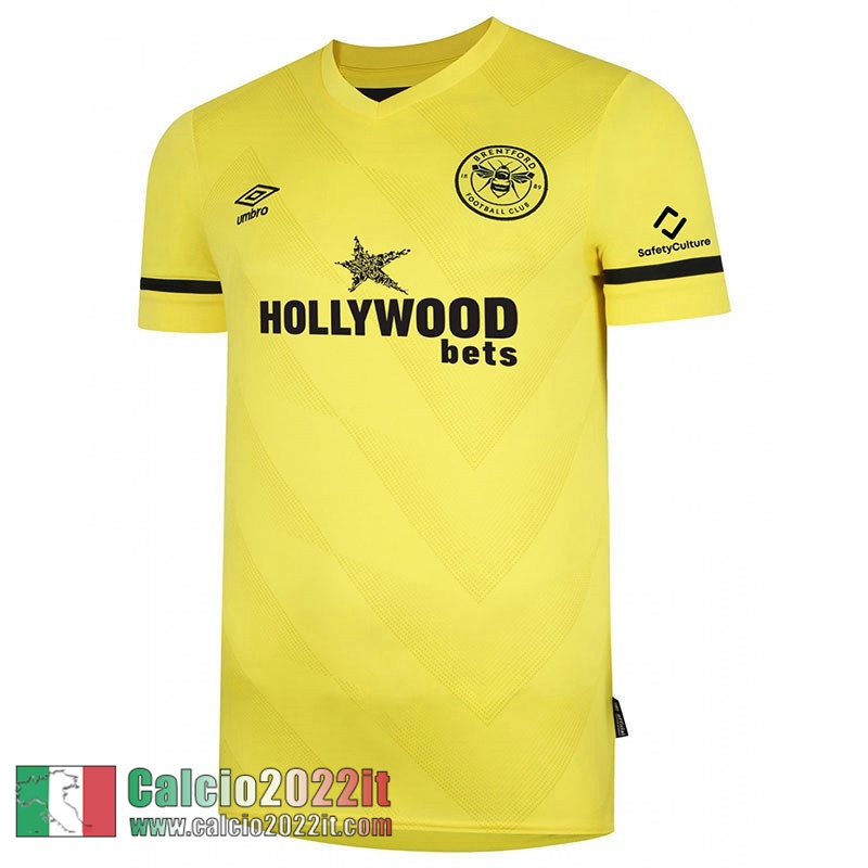 Seconda Brentford Maglia Calcio Uomo 2021 2022