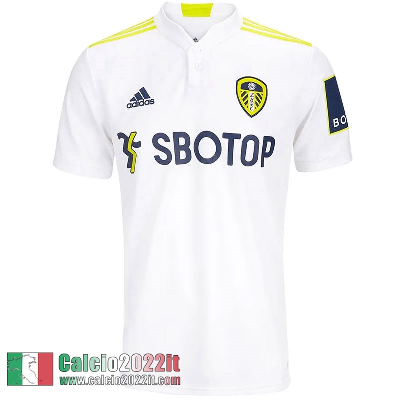 Prima Leeds United Maglia Calcio Uomo 2021 2022