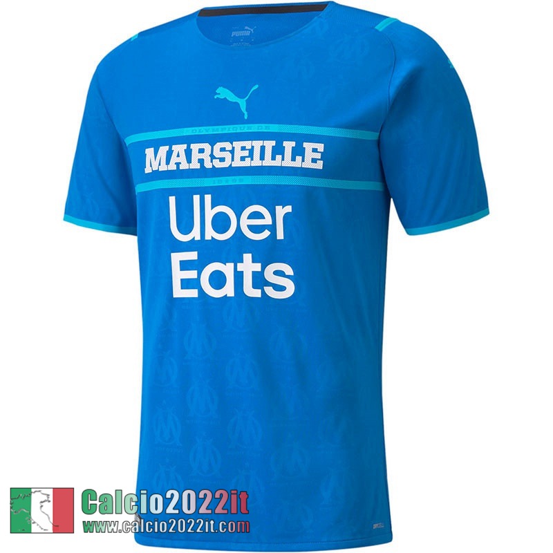 Terza Olympique Marsiglia Maglia Calcio Uomo 2021 2022