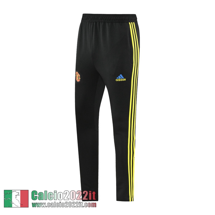 Nero Manchester United Pantaloni Sportivi Uomo P58 2021 2022