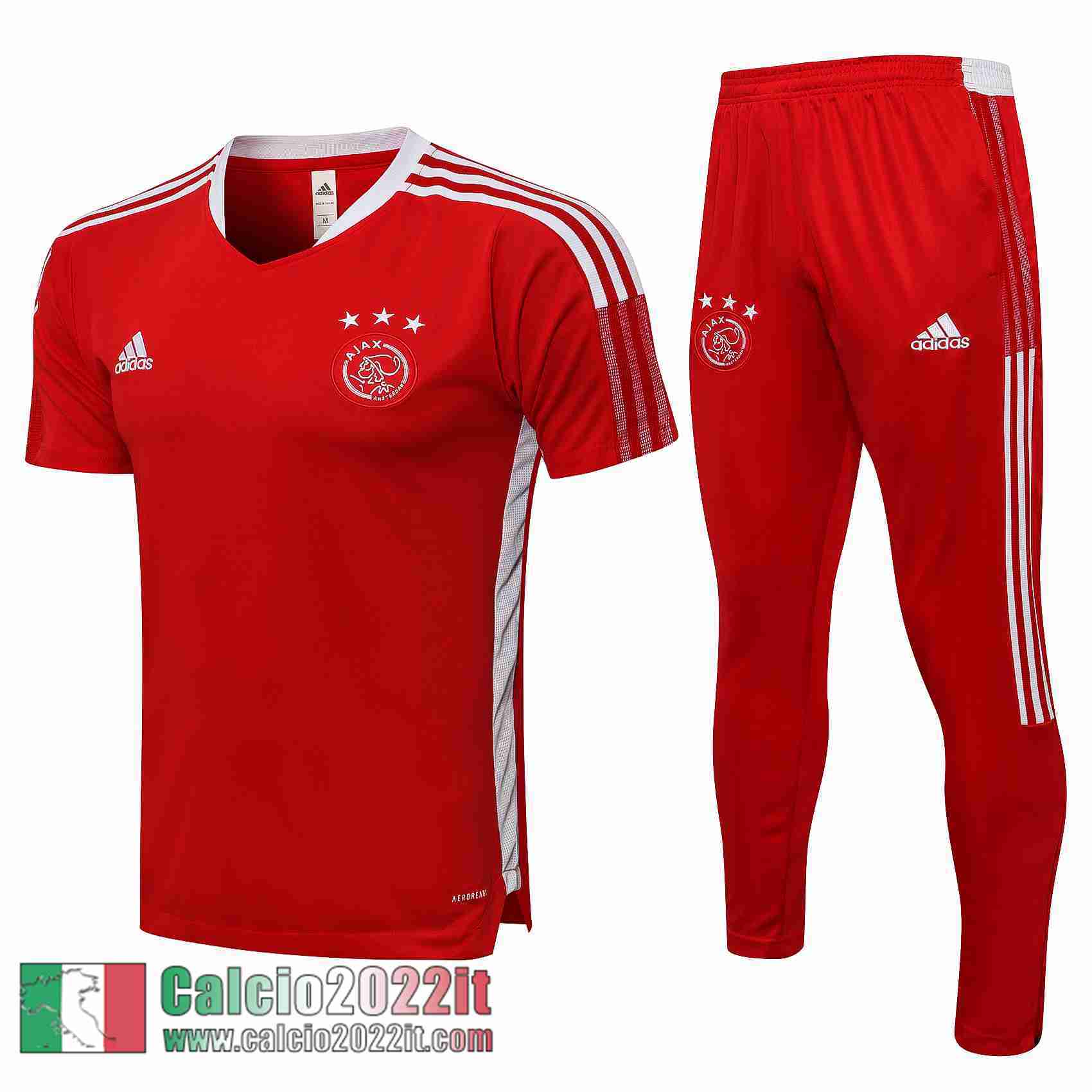 rosso AFC AJAX T-shirt Uomo PL138 2021 2022