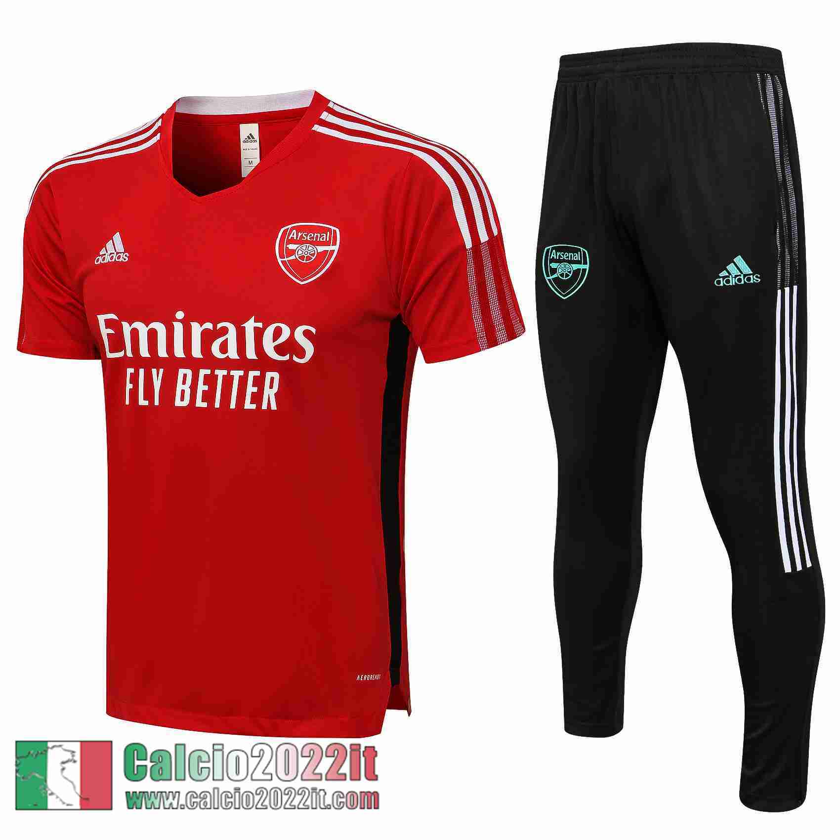 rosso Arsenal T-shirt Uomo PL139 2021 2022