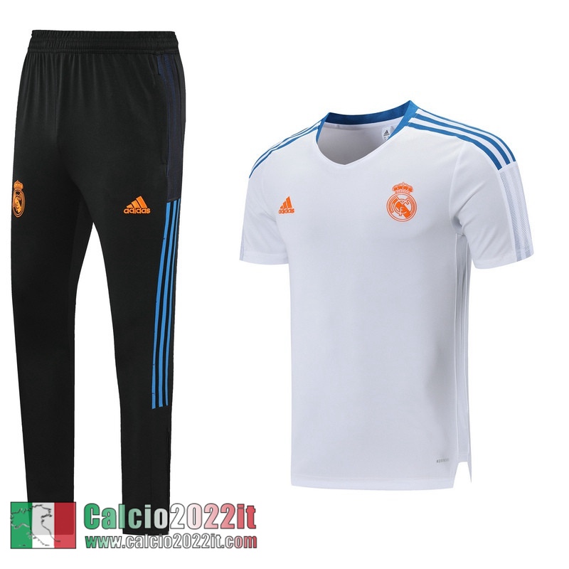 bianco Real Madrid Polo Uomo PL152 2021 2022