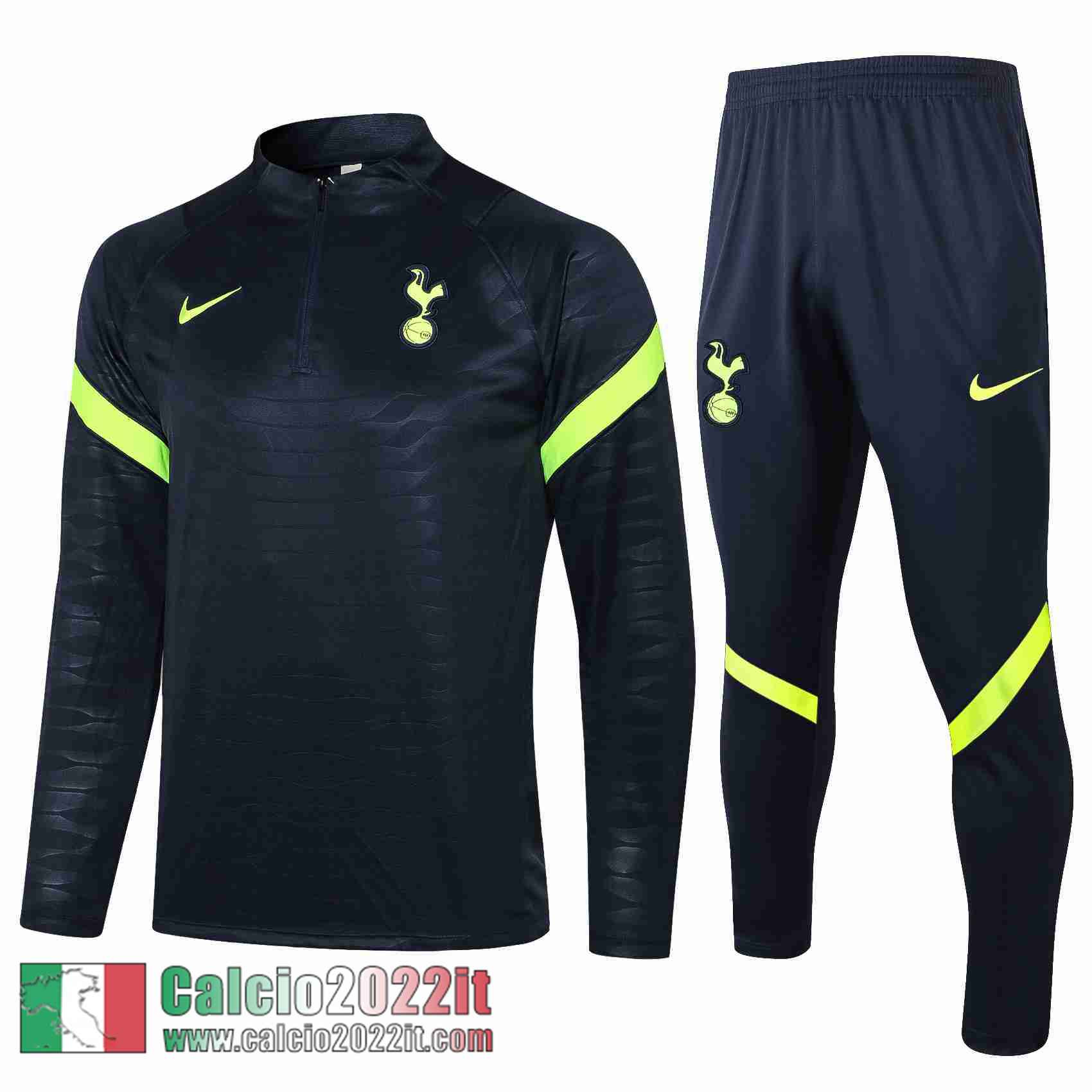 blu navy Tottenham Hotspur Tuta Calcio Uomo TG106 2021 2022