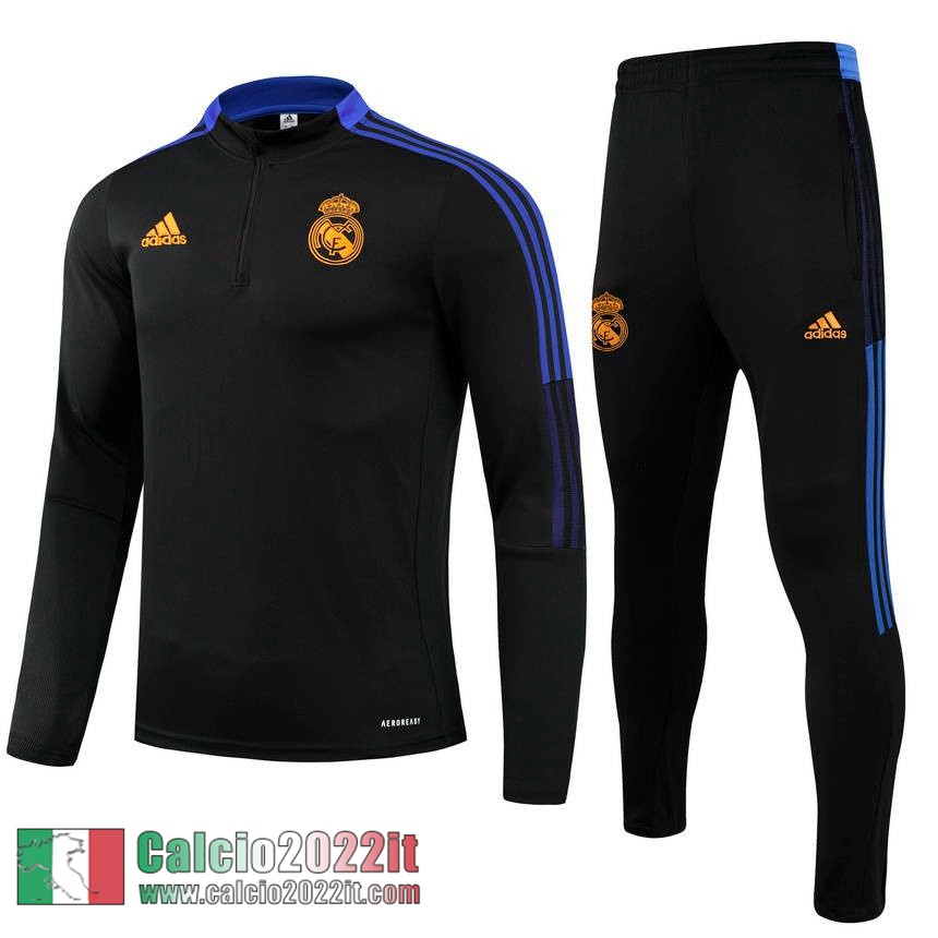 Nero Real Madrid Tuta Calcio Uomo TG85 2021 2022