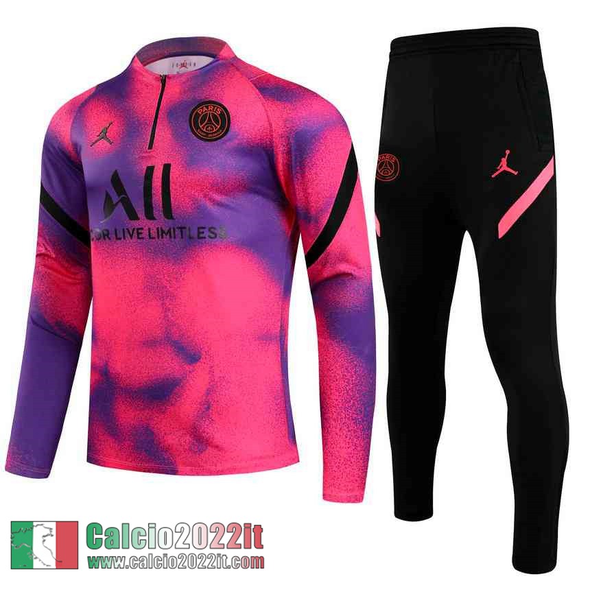 rosa PSG Tuta Calcio Uomo TG90 2021 2022