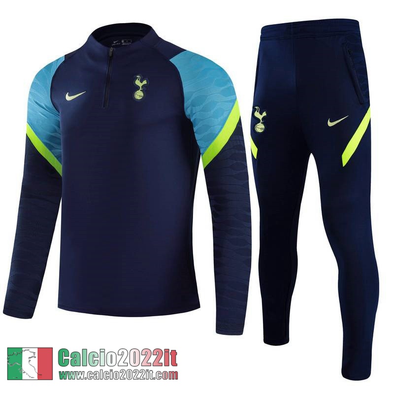 blu navy Tottenham Hotspur Tuta Calcio Uomo TG93 2021 2022