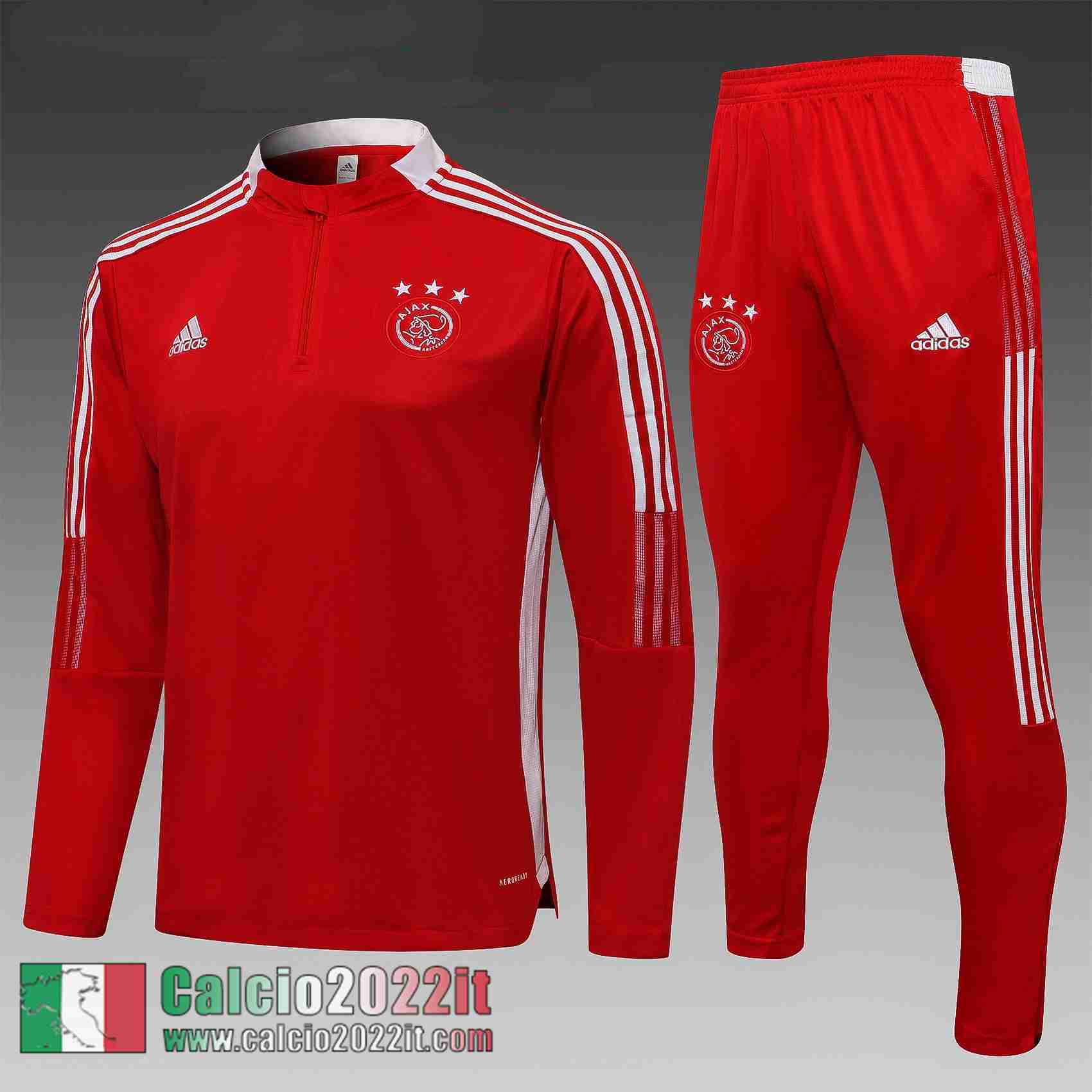 rosso AFC AJAX Tuta Calcio Bambini TK69 2021 2022