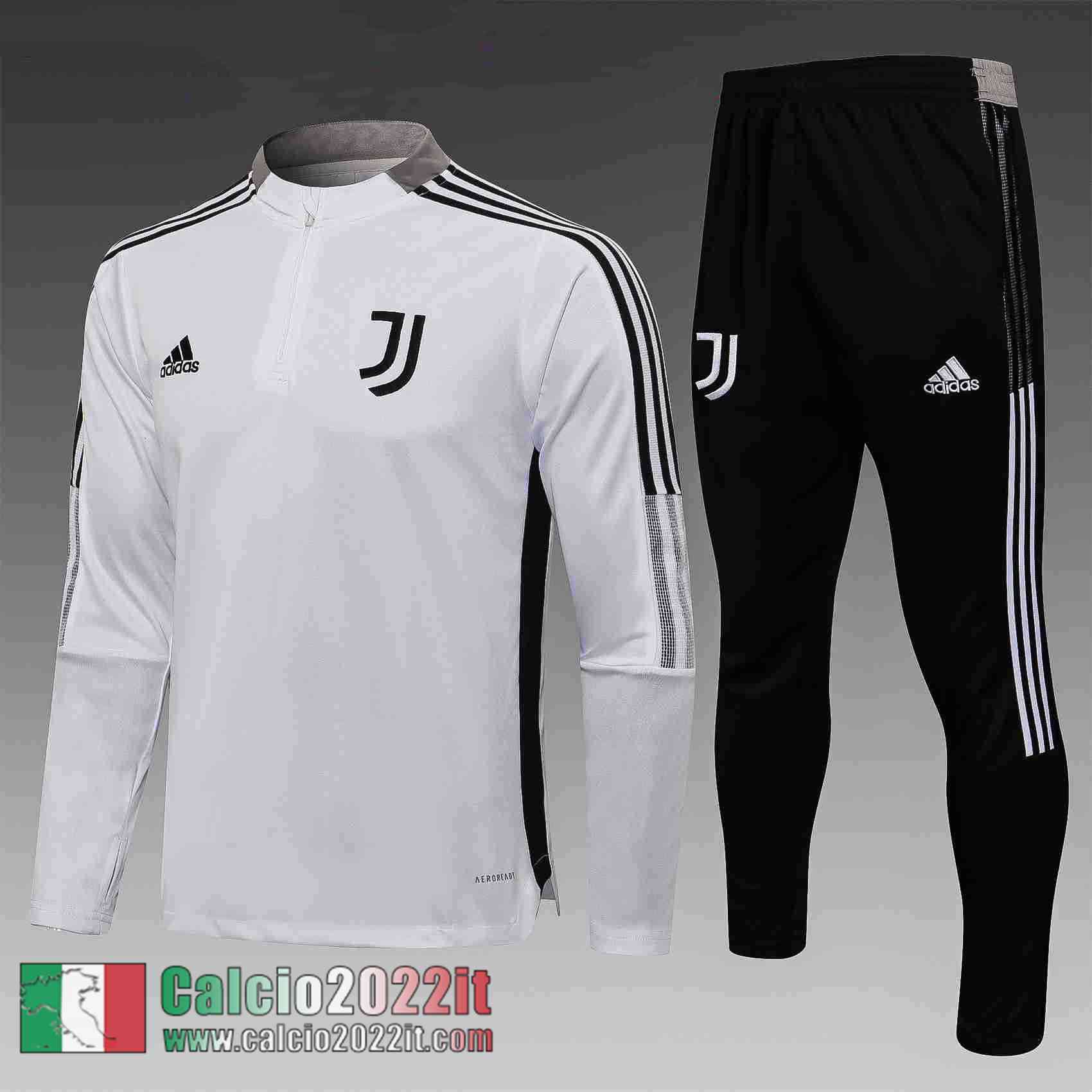 bianco Juventus Tuta Calcio Bambini TK77 2021 2022