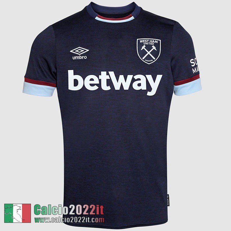 Terza West Ham United Maglia Calcio Uomo 2021 2022