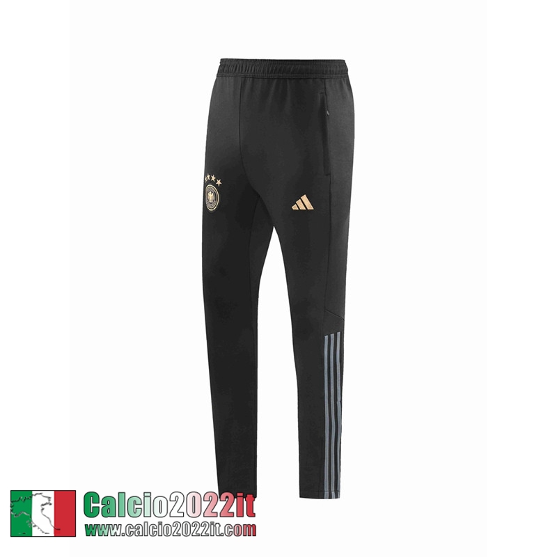 Pantaloni Sportivi Germania Nero Uomo 2022 2023 P194