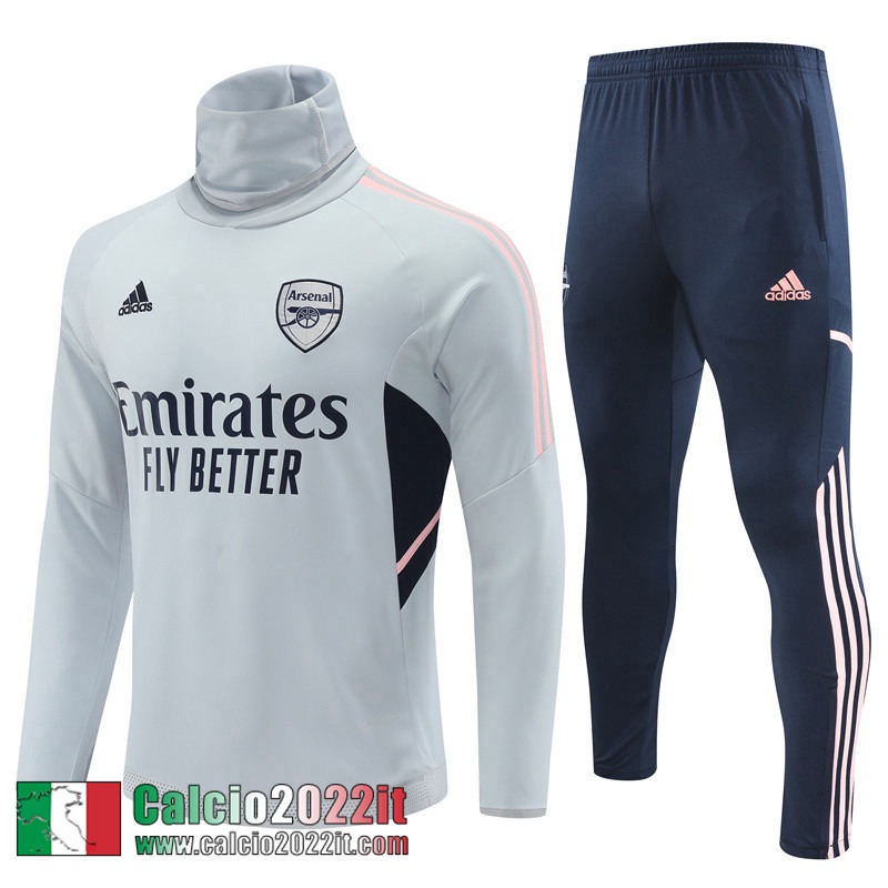 Tute Calcio Arsenal Grigio Uomo 2022 2023 TG493