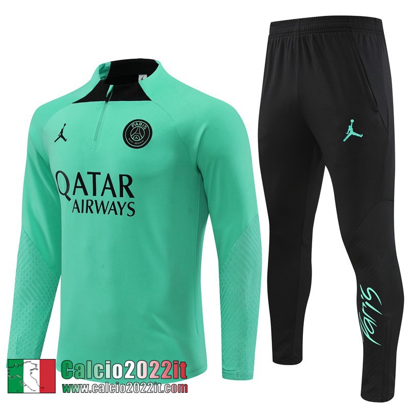 Tute Calcio PSG verde Uomo 2022 2023 TG508