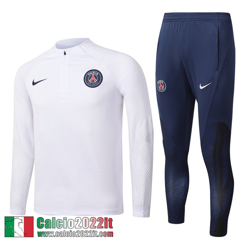 Tute Calcio PSG Bianco Uomo 2022 2023 TG531