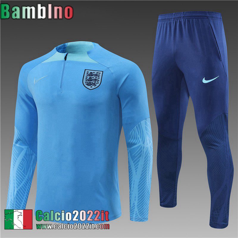 Tute Calcio Inghilterra blu Bambini 2022 2023 TK402