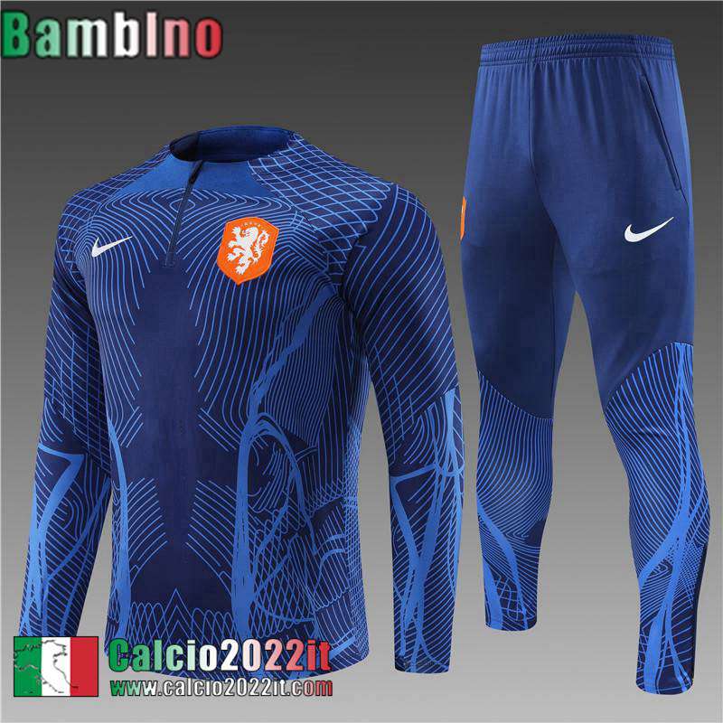 Tute Calcio The Tangerines blu Bambini 2022 2023 TK410