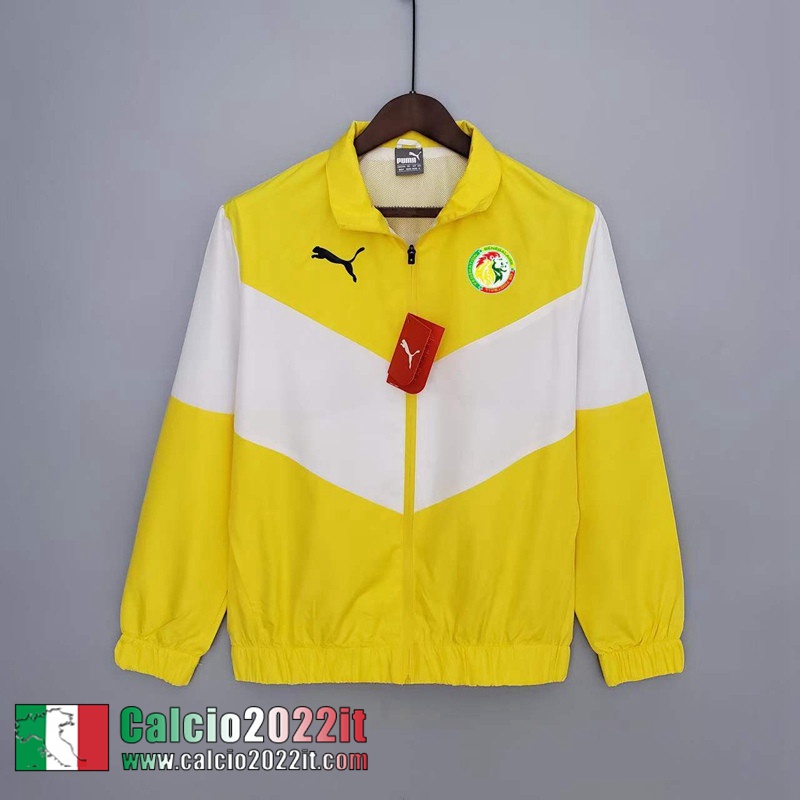 Giacca a vento Cappuccio Senegal giallo Uomo 2022 2023 WK196