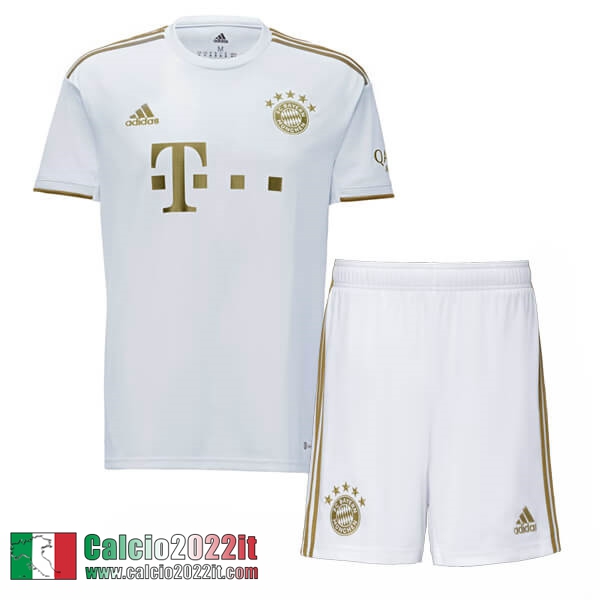 Maglia Calcio Bayern Monaco Seconda Bambini 2022 2023