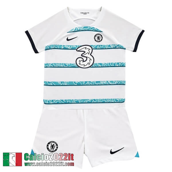 Maglia Calcio Chelsea Seconda Bambini 2022 2023