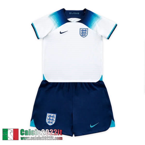 Maglia Calcio Inghilterra Prima Bambini 2022 2023