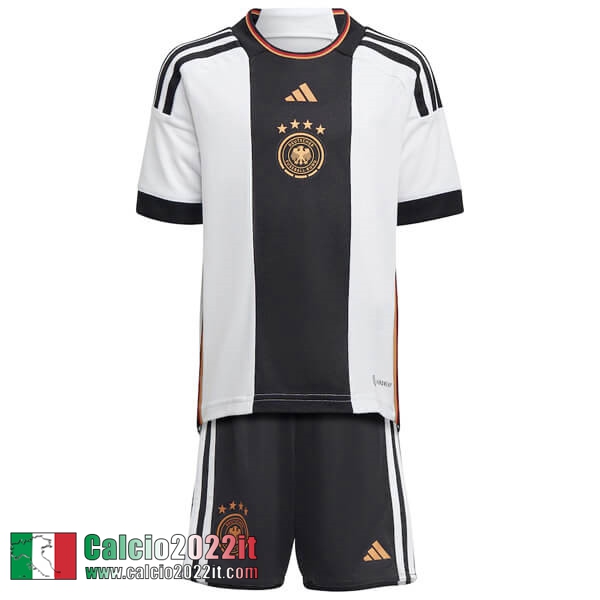 Maglia Calcio Germania Prima Bambini 2022 2023