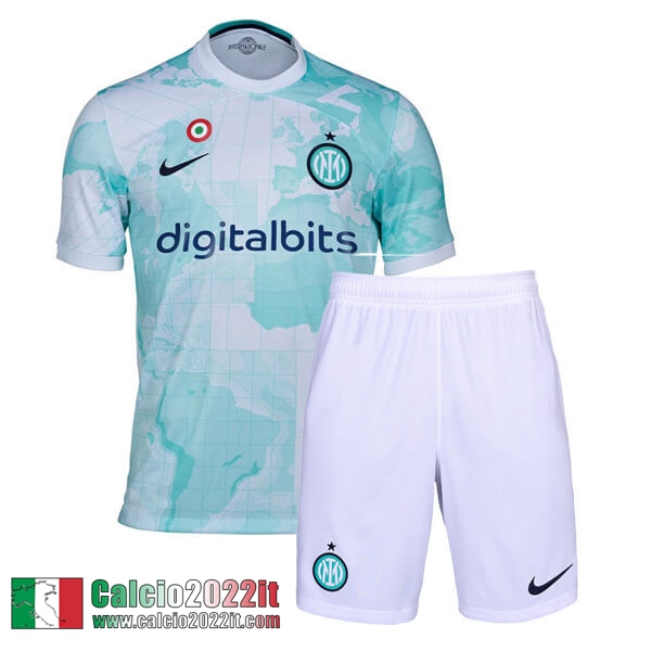 Maglia Calcio Inter Milan Seconda Bambini 2022 2023