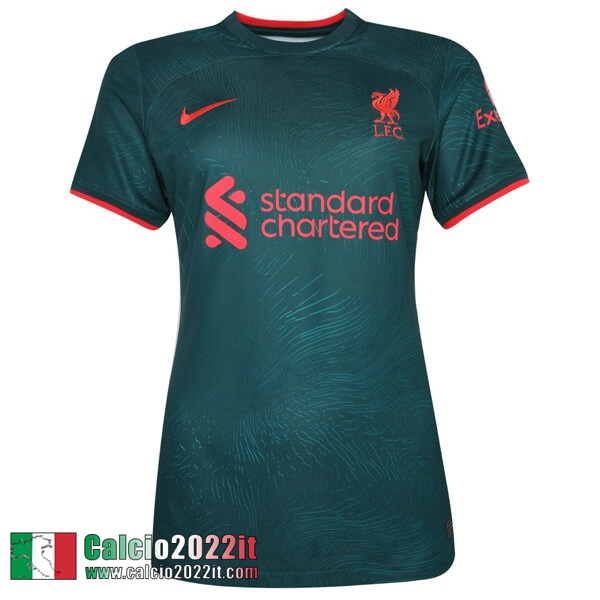 Maglia Calcio Liverpool Terza Donna 2022 2023