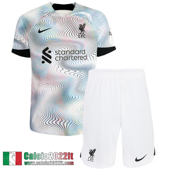 Maglia Calcio Liverpool Seconda Bambini 2022 2023